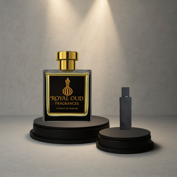 Royal Oud No. 42 Inspired by Myself perfume – men’s fragrance with bergamot, orange blossom, and patchouli.