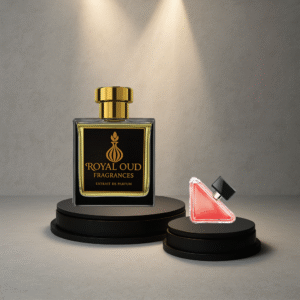 Royal Oud No. 38 Inspired by Paradox perfume – women’s fragrance with pear, orange blossom, and vanilla.
