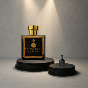 Royal Oud No. 18 Inspired by Black Orchid – luxury unisex perfume with orchid, chocolate, and amber.
