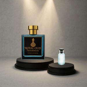Royal Oud No. 22 Inspired by Imagination – luxury men’s perfume with citrus, ginger, and amber.