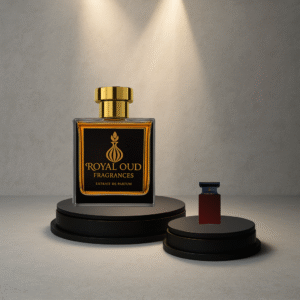 Royal Oud No. 34 Inspired by Tobacco Vanille perfume – unisex fragrance with tobacco, vanilla, and cacao.