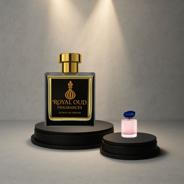 Royal Oud No. 35 Inspired by My Way perfume – women’s fragrance with orange blossom, jasmine, and vanilla.