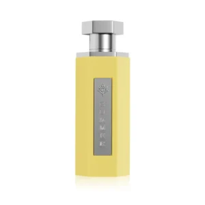 Reef Summer Yellow unisex perfume with orange blossom, black currant, and vanilla, 100ml.