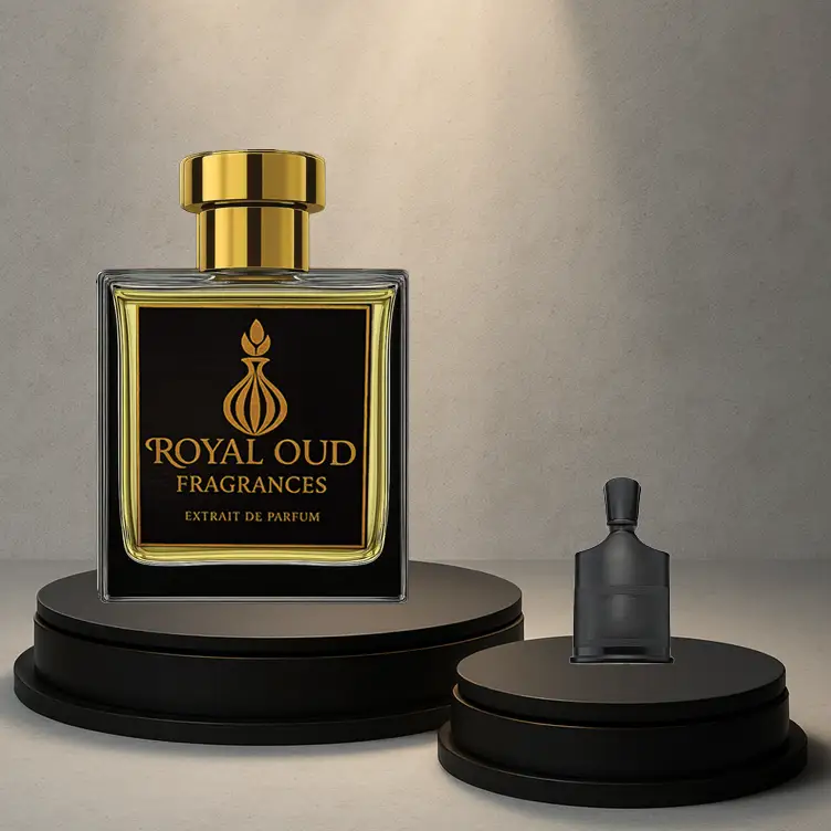 Royal Oud No. 13 Inspired by Creed Absolu – luxury unisex perfume with citrus, spice, and sandalwood.