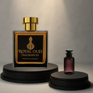 Royal Oud No. 98 Smells Like Les Sables Roses perfume – unisex fragrance with rose, saffron, and oud.