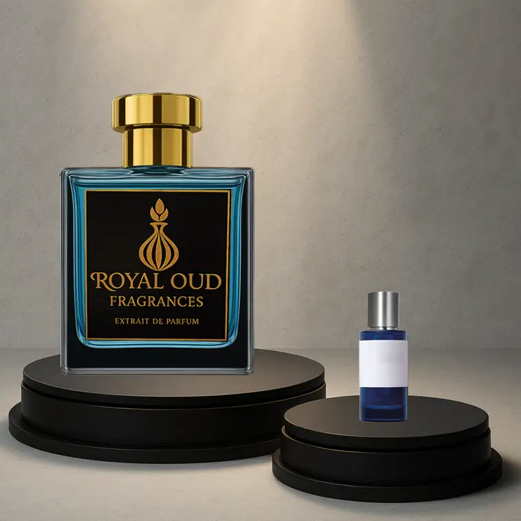 Royal Oud No. 27 Inspired by Oud Maracuja – luxury unisex perfume with passionfruit, oud, and amber.