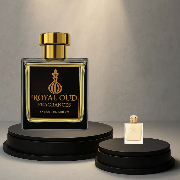 Royal Oud No. 12 Inspired by Goddess – luxury women’s perfume with vanilla, cacao, and lavender.