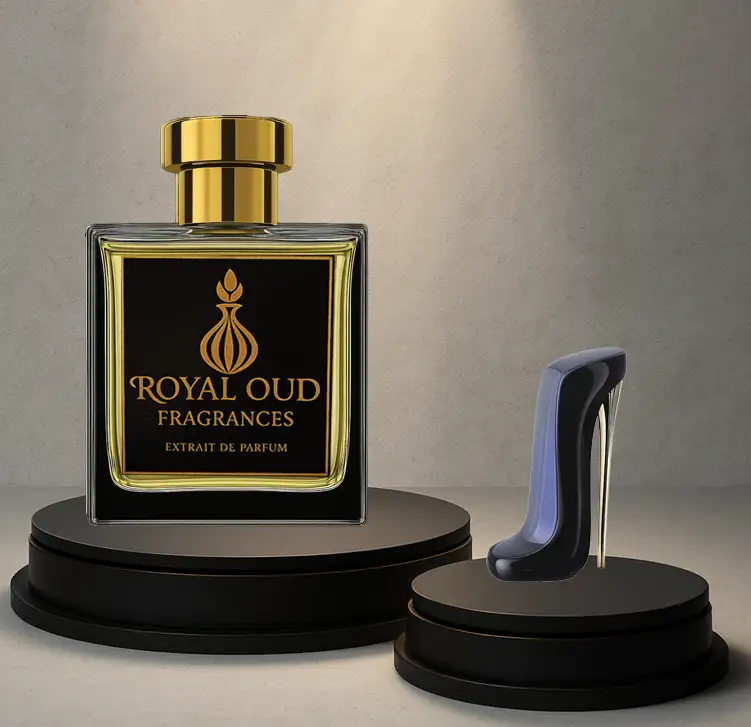 Royal Oud No. 44 Inspired by Good Girl perfume – women’s fragrance with almond, jasmine, and vanilla.