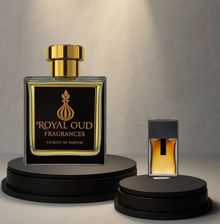Royal Oud No. 21 Inspired by Homme Parfum 2011 – luxury men’s perfume with iris, leather, and oud.