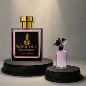 Royal Oud No. 57 Smells Like Symphony perfume – unisex fragrance with grapefruit, bergamot, and ginger.