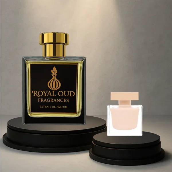 Royal Oud No. 68 Smells Like Poudrée perfume – women’s fragrance with jasmine, rose, and musk.