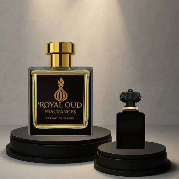 Royal Oud No. 84 Smells Like Blonde Amber perfume – unisex fragrance with rum, saffron, and amber.