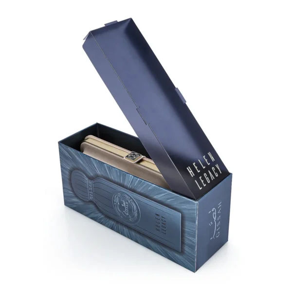 Gissah Helen Legacy 200 ML perfume – floral woody fragrance with apple, lavender, and sandalwood notes.