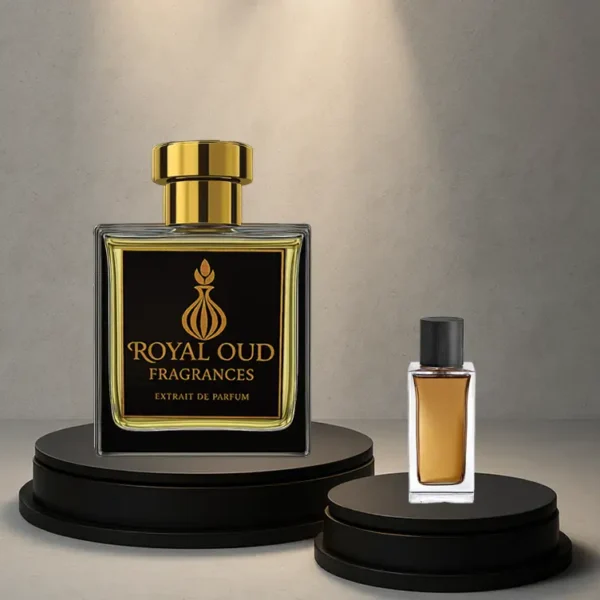 babycat Royal Oud No. 79 Smells Like Babycat perfume – unisex fragrance with pepper, saffron, and bourbon vanilla.