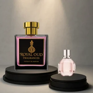 Royal Oud No. 88 Smells Like Flowerbomb perfume – women’s fragrance with jasmine, rose, and vanilla.