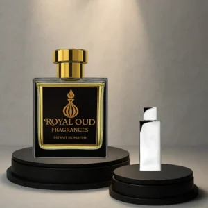 myself absolu Royal Oud No. 85 Smells Like MYSLF L’Absolu perfume – men’s fragrance with ginger, bergamot, and patchouli.