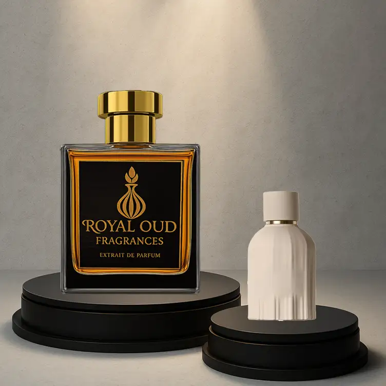 DIY Perfumes in Windsor. Royal Oud No. 96 Smells Like Outlands perfume – unisex fragrance with frankincense, spices, oud, and amber notes.